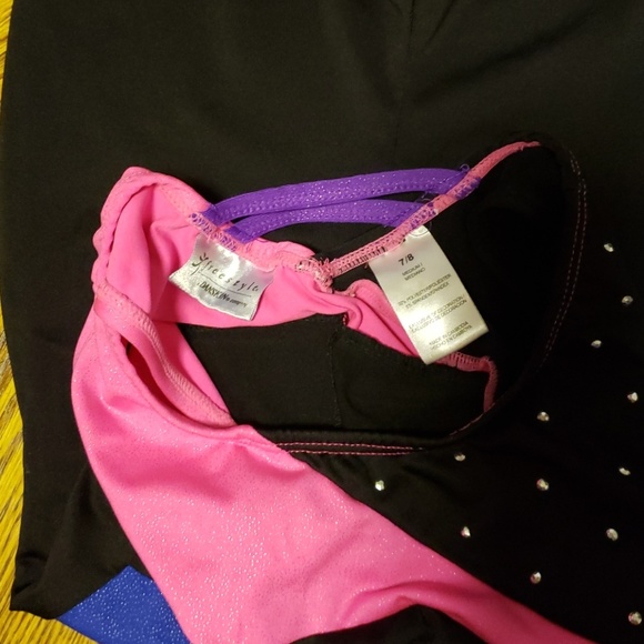 Girls Gymnastic Leotard - Picture 4 of 4